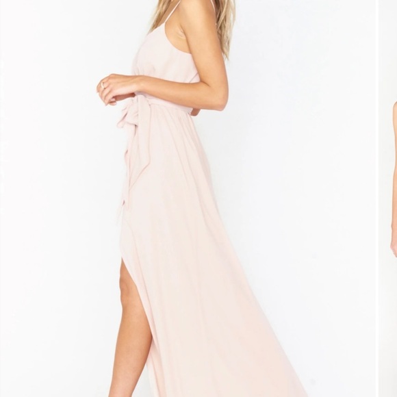 Show Me Your MuMu - Liz Maxi Dress Dusty Pink - Picture 3 of 12